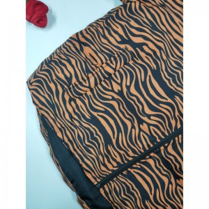 ハイスタンドカラーRLWPC0009付きレディースパファーコート