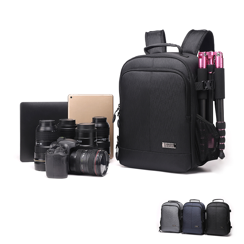 BRTMA150プロフェッショナル小型ポータブルカメラバックパックナイロンカメラ三脚バックパックDIATバックパック
