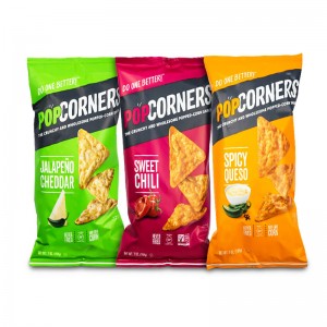 中国サプライヤー卸売電子レンジポテトチップスポーチポップコーン包装袋とソースケチャップ調味料用ポーチ
