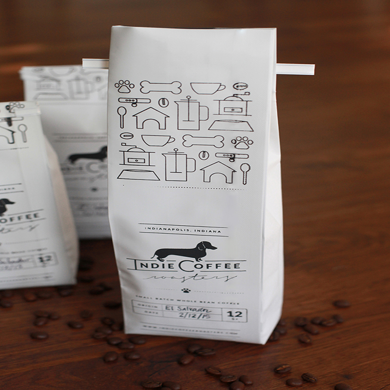 コーヒー豆のための15Kg 10Kg 2Kg 2.5 Kg 3Kg 5Kgのコーヒーバッグを包む注文のサイズによって印刷される側面のガセット