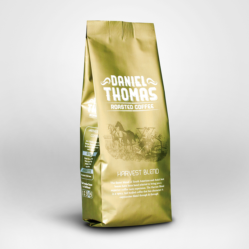 注文のカラー印刷のアルミホイルは薄板にされた物質的な食品包装の緑茶のコーヒーバッグを並べました