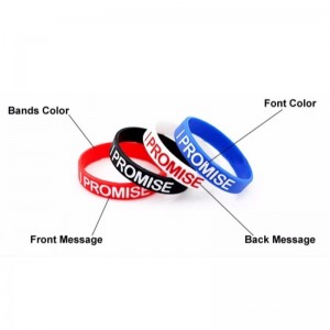 シリコンリストバンド