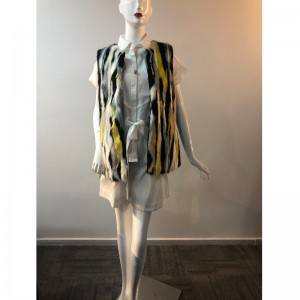 レディスの色付き縦縞ファージレットRLWF0011