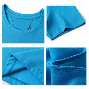 ＃1916-クルーネックTシャツ半袖コットン