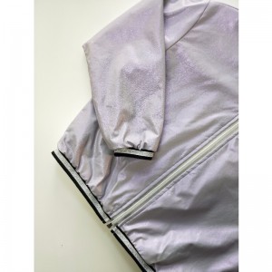 子供用のライトパープルPUジャケットRLCPJ0002N