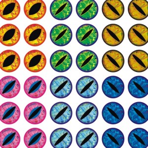 釣りルアーアイ、エポキシドーム型フィッシュアイ