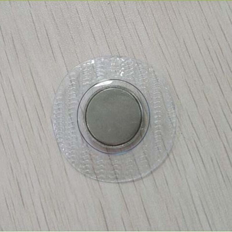 高品質N35 NdFeBプラスチックフィルム隠し磁気ボタン