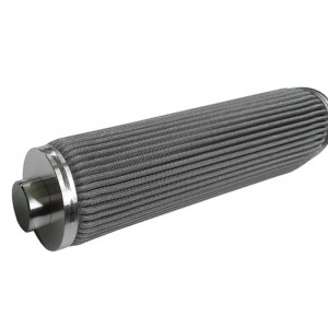 50ミクロンステンレス鋼プリーツ水フィルターキャンドル