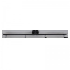 レーザーカットファブリックシェード付きスポットライト-4LT