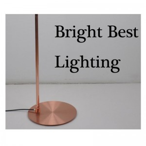 調整機能とフラットベースを備えたフロアランプ