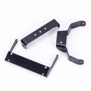 スチールメタルベースパウダーコーティングホルダーブラケット