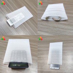 カスタム透明耐衝撃防水帯電防止epeフォームバッグPE POフィルム肥厚拡張ポリエチレン包装袋