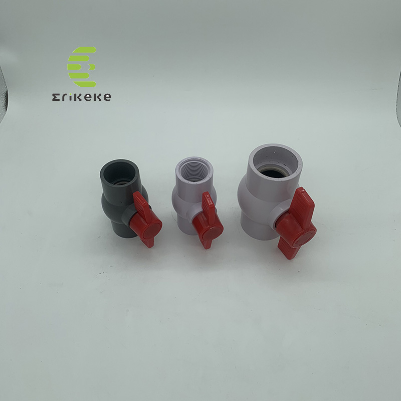 メーカー提供のプラスチックボールバルブのタイプ