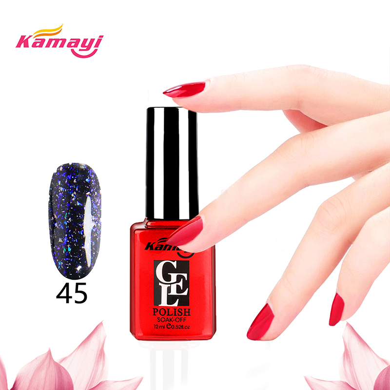 Kamayi 2019ホットセールネイルグルーカラフルなyunjinネイルグルー96色12ml 2019ホットセールネイルグルー