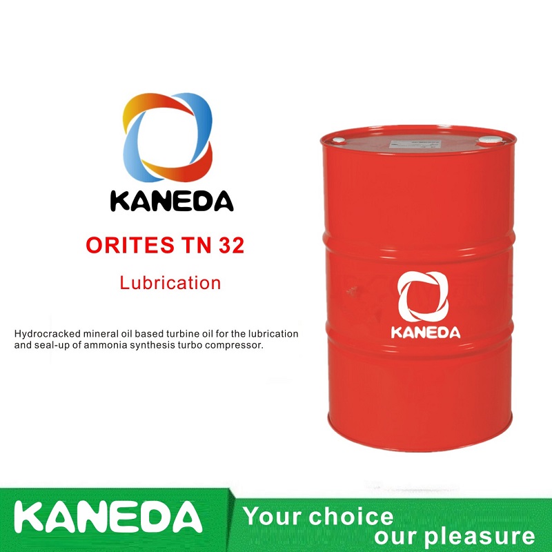 KANEDA ORITES TN 32アンモニア合成ターボ圧縮機の潤滑と密閉のための、水素化分解された鉱油ベースのタービン油。