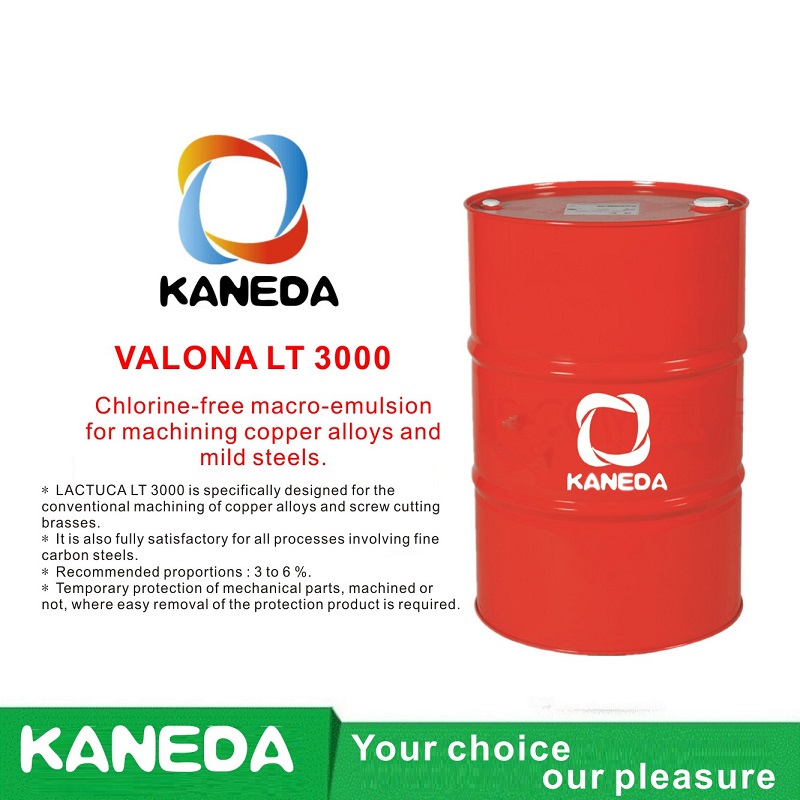KANEDA LACTUCA LT 3000銅合金および軟鋼の加工用の塩素を含まないマクロエマルジョン。