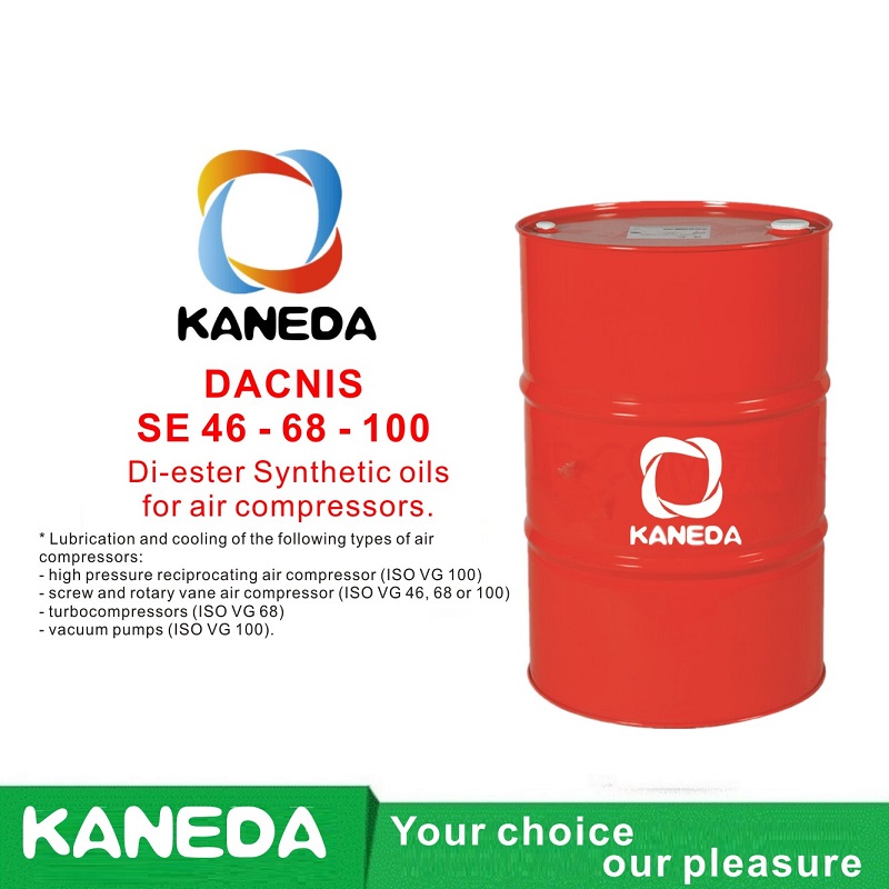 KANEDA DACNIS SE 46-68-100空気圧縮機用ジエステル合成油。
