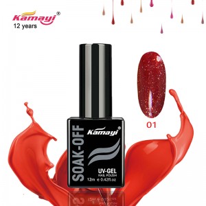 Kamayi oemカスタム12ミリリットルネオンジェルポリッシュパールカラーシリーズuv ledゲルポリッシュ長持ちネイルジェル卸売