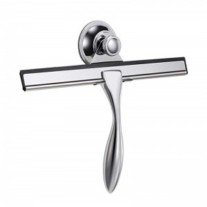 シャワーの浴室の窓のための専門のクリーニング用具のステンレス鋼のガラススキージ