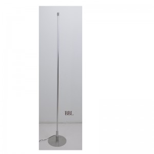 ランプ上部にオン/オフスイッチを備えたLEDフロアランプ