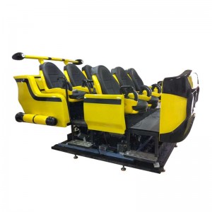 家族のための新しいテーマパーク装置6のdofのシミュレーターの運動プラットホーム9d vrの宇宙船6の座席9dvr