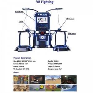 マルチプレイヤーHTC VRスタンディングインタラクティブシューティング\/ボクシング\/セイバービートゲームシミュレーター