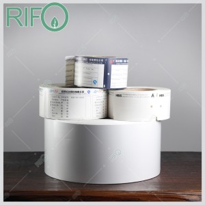 Rifo Heat Protect Ribbon Printable offset printable Hang Tags and Labels