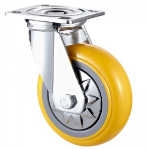 ヘビーデューティー-黒TPEホイール付きのクロームメッキハウジング9