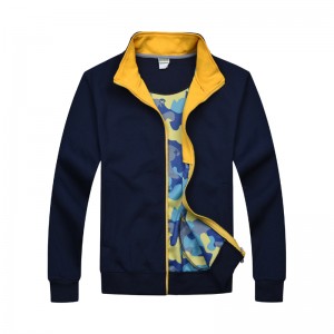 ＃303-LightWeightスウェットコントラストジッパー付き