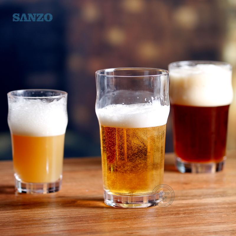 Sanzo 8 Ozビールグラスカスタマイズされたビールグラスパーティービールグラス