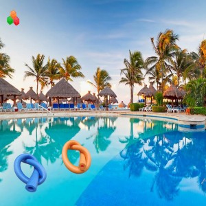 ホット販売耐熱フローティング圧縮可能なクローズセルポリエチレンフォームプール素材水泳麺管バッカーロッド