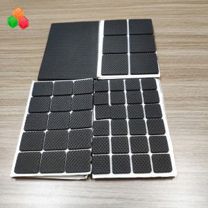 東guanデザインサイズ自己接着ゴム家具テーブル脚足プロテクターパッドevaフォームチェア脚グライドプロテクター