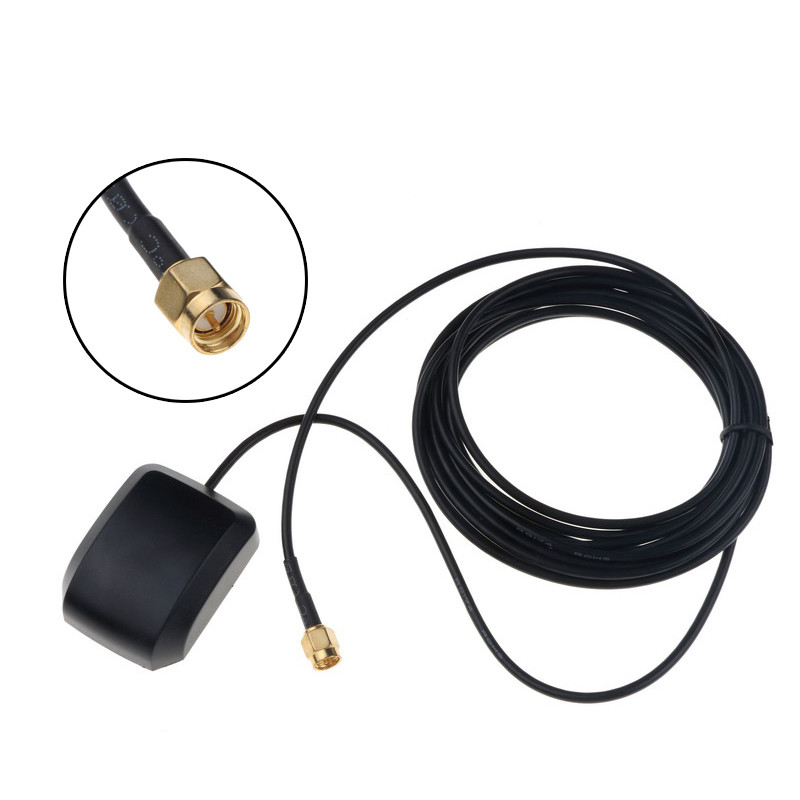 車のGPS受信機SMA Conector 3MケーブルGPSアンテナ