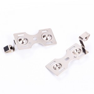 ステンレスミラー研磨装飾oem金属クリップ