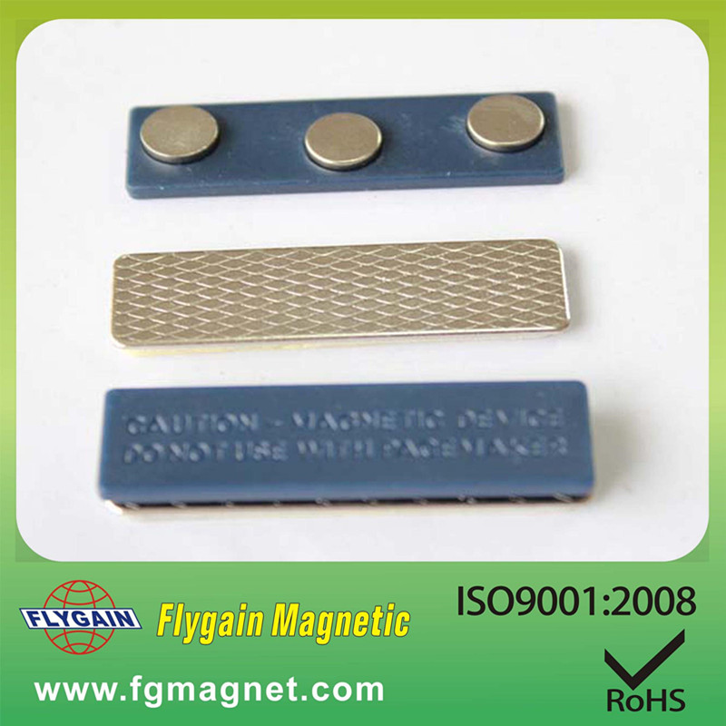 格安価格のカスタム再利用可能な金属ブランク磁気名札