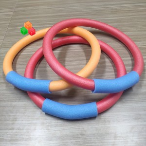 ベストセラープロモーションラウンドソリッドポリエチレンフォームヌードルロール異なるサイズの色EPE EVAフォームスイミングプールヌードルチューブ