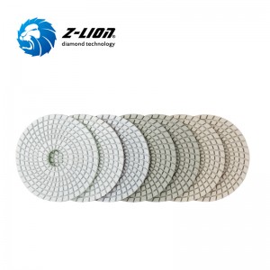 ZL-123CW樹脂結合石英石用ダイヤモンド研磨パッド