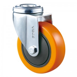 中型-黄色のDiamand TPEホイール付きのクロームメッキハウジング