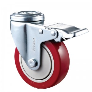 ミディアムデューティ-赤色のディアマンドTPEホイール付きのクロームメッキハウジング