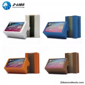 ZL-37CV30ダイヤモンド手研磨パッドホームデポガラス、ファイバーグラス、複合材の研磨用