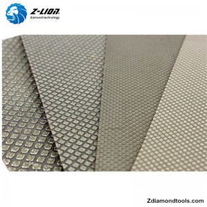 ZL-35A石用電気めっきダイヤモンド研磨シート