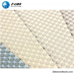 ZL-35B人工石用の柔軟なダイヤモンド研磨シート