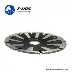 ZL-HB04人造石用Tセグメント凸型御影石ブレード