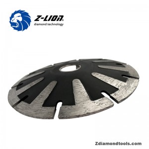 ZL-HB04人造石用Tセグメント凸型御影石ブレード