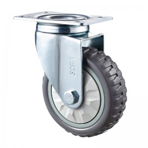 中型-グレーのDiamand TPEホイールを備えたクロームメッキハウジング