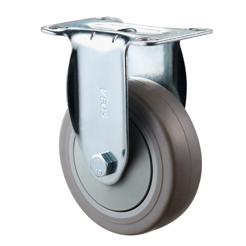 Medium Duty-グレーのDiamand TPE wheel01が付いたクロムメッキハウジング