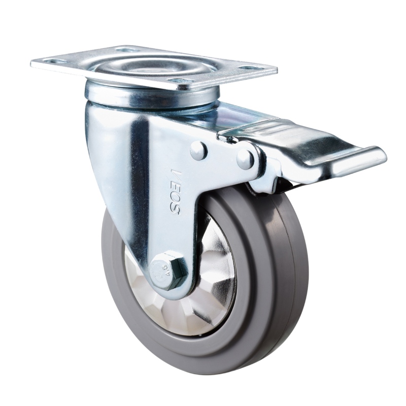 中型-グレーのDiamand TPE wheel02付きのクロームメッキハウジング