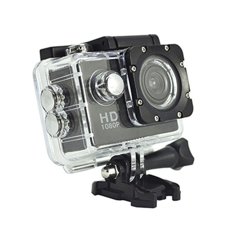 ポータブルリアルHD 720Pアクションカメラ140度視野角2.0インチスクリーンD12A