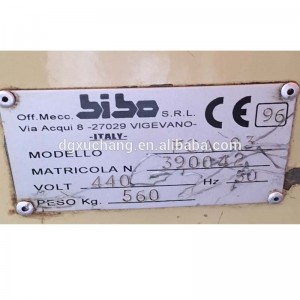 Biboレザーベルト用自動パンチングマシン