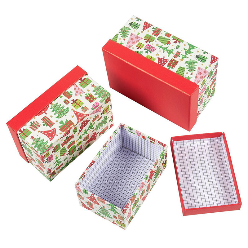 新しいデザイン包装紙箱、ギフトボックス包装、チョコレート包装箱、クリスマス包装箱